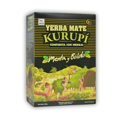 Kurupí Maté Tea with Mint and Boldo Leaves 500g