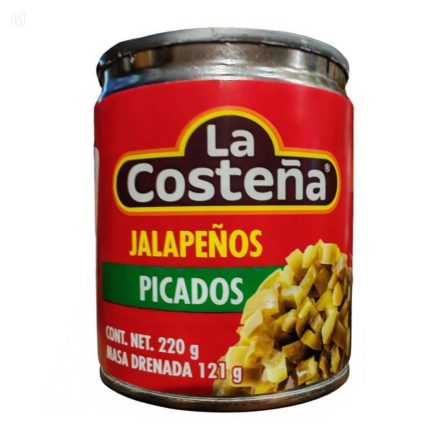 Aprított jalapeño chili konzerv la costeña