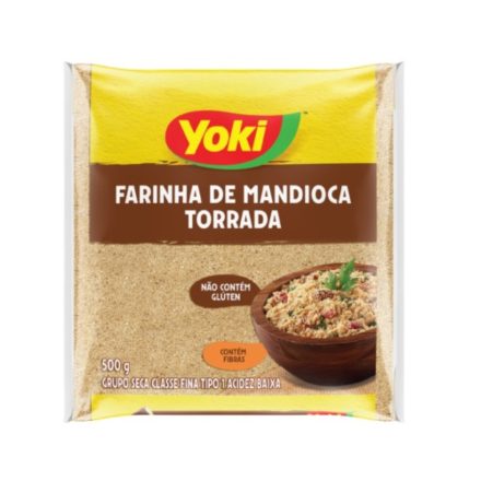 Farinha de mandioca torrada