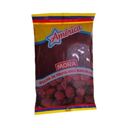 Andean blackberry puree, frozen