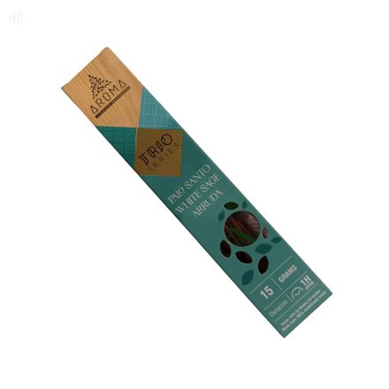 Palo Santo füstölő fehér zsályával és rutával