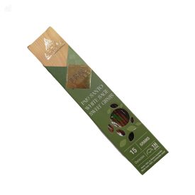 Palo Santo füstölő fehér zsályával és édesfűvel