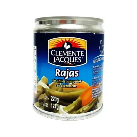 CLEMENTE JACQUES – SZELETELT JALAPEÑO PAPRIKA 220 g