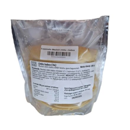 Mexikói chilis babos töltött tészta