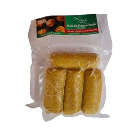 Zöld főzőbanánpép, fagyasztott