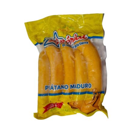 Érett főzőbanán, fagyasztott