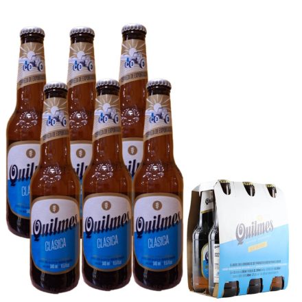 Quilmes – Argentin világos lager sör (6 db)