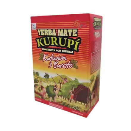 Kurupí katuava y burrito yerb mate 500g 