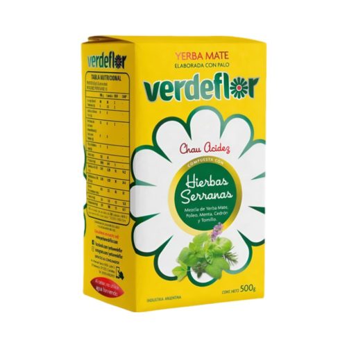 Verdeflor hierbas serranas 500g Mate tea 