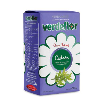 Verdeflor mentás és citromverbénás maté tea 500 g.