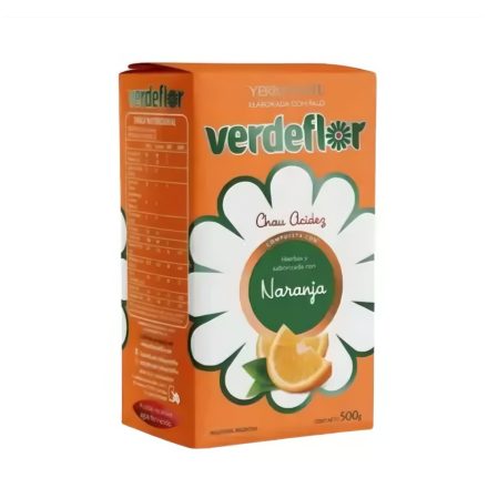 Verdeflor naranja 500g Mate tea 